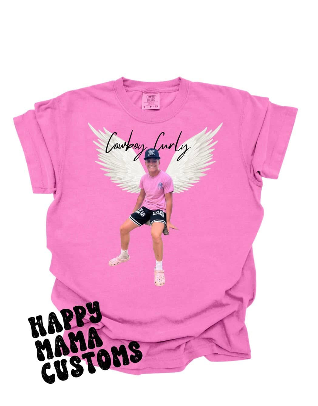 Cowboy Curly Tee