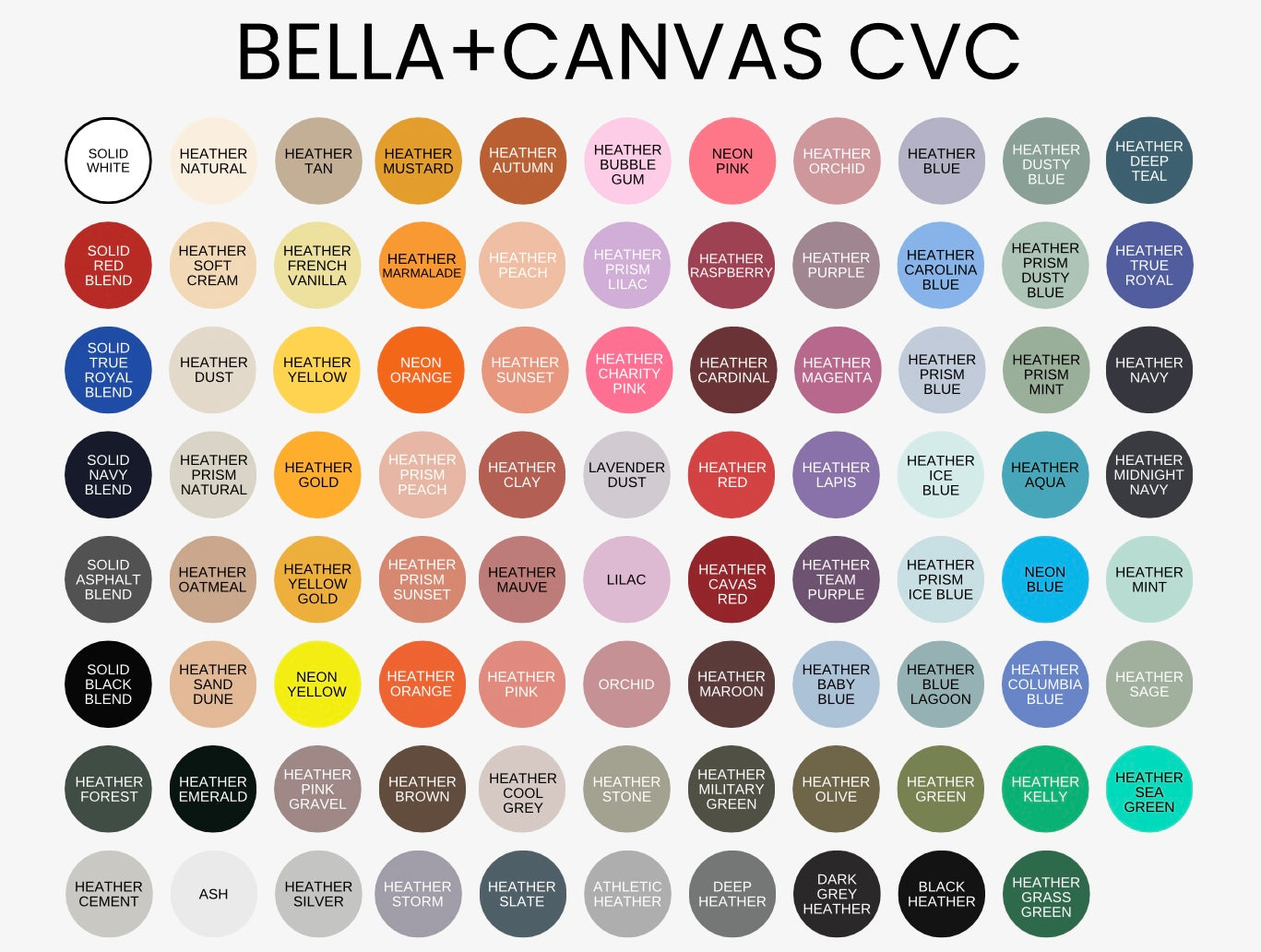 Bella Canvas Custom Request