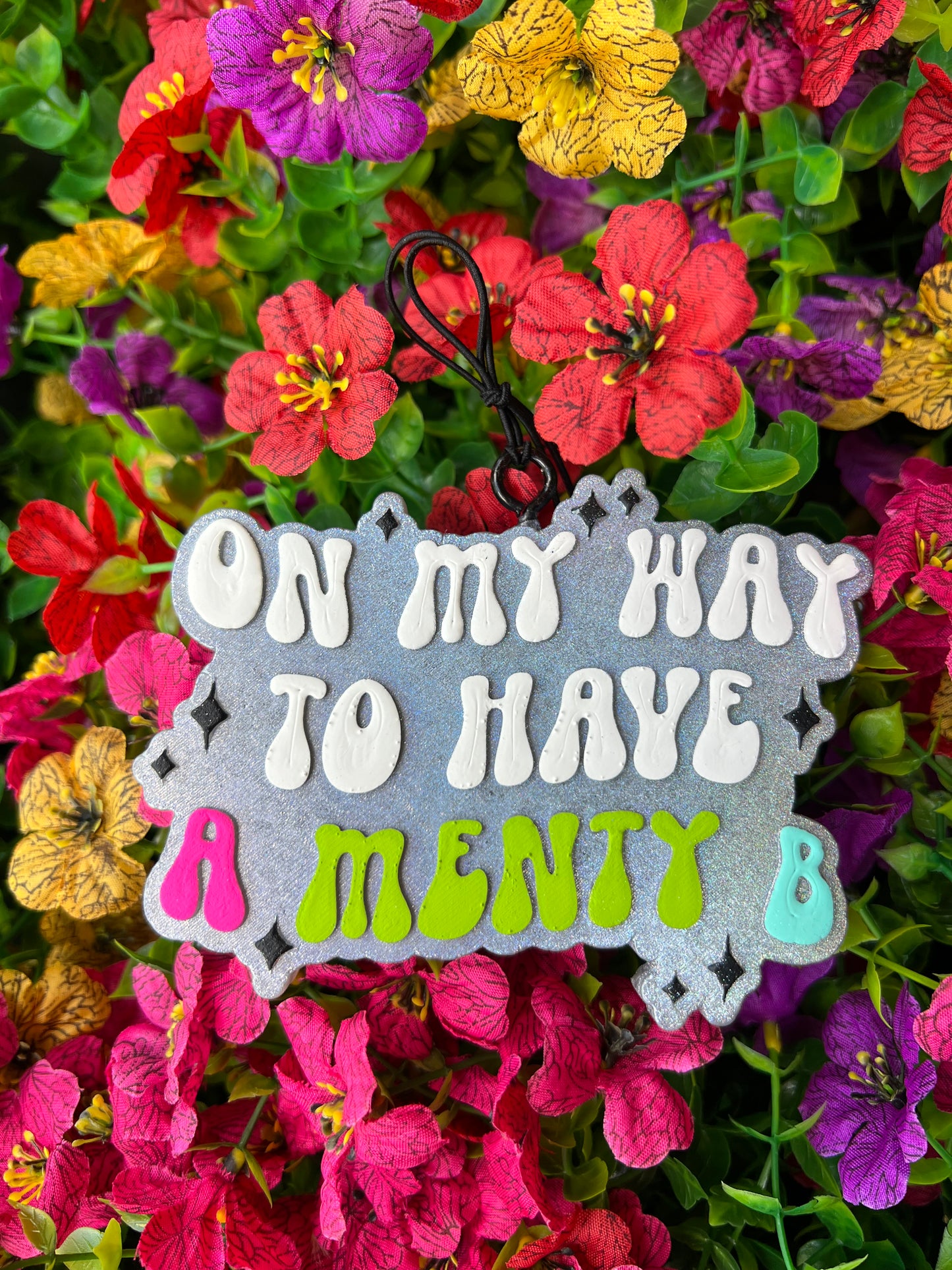 On my way to have a menty b