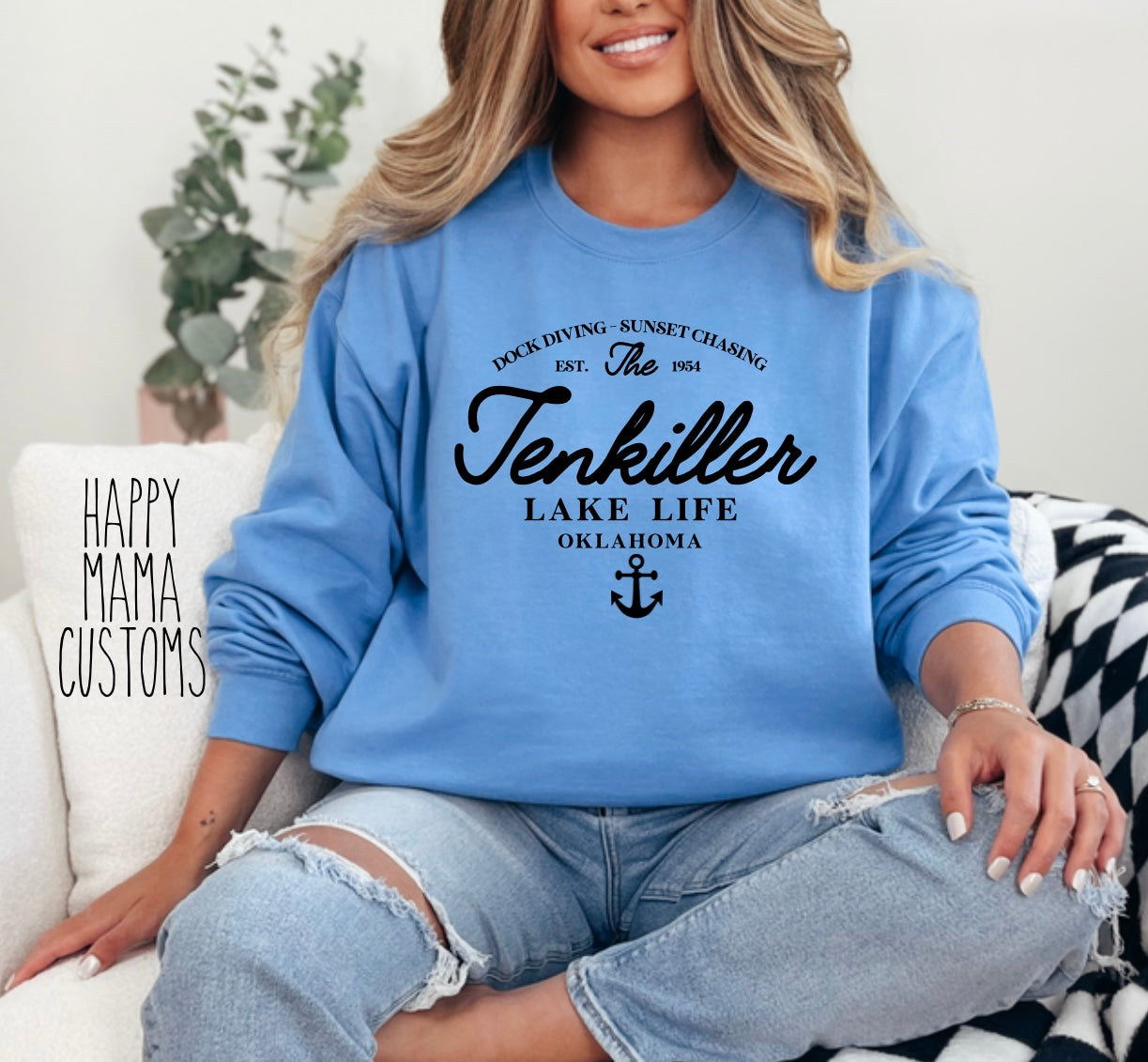 Custom lake sweatshirt