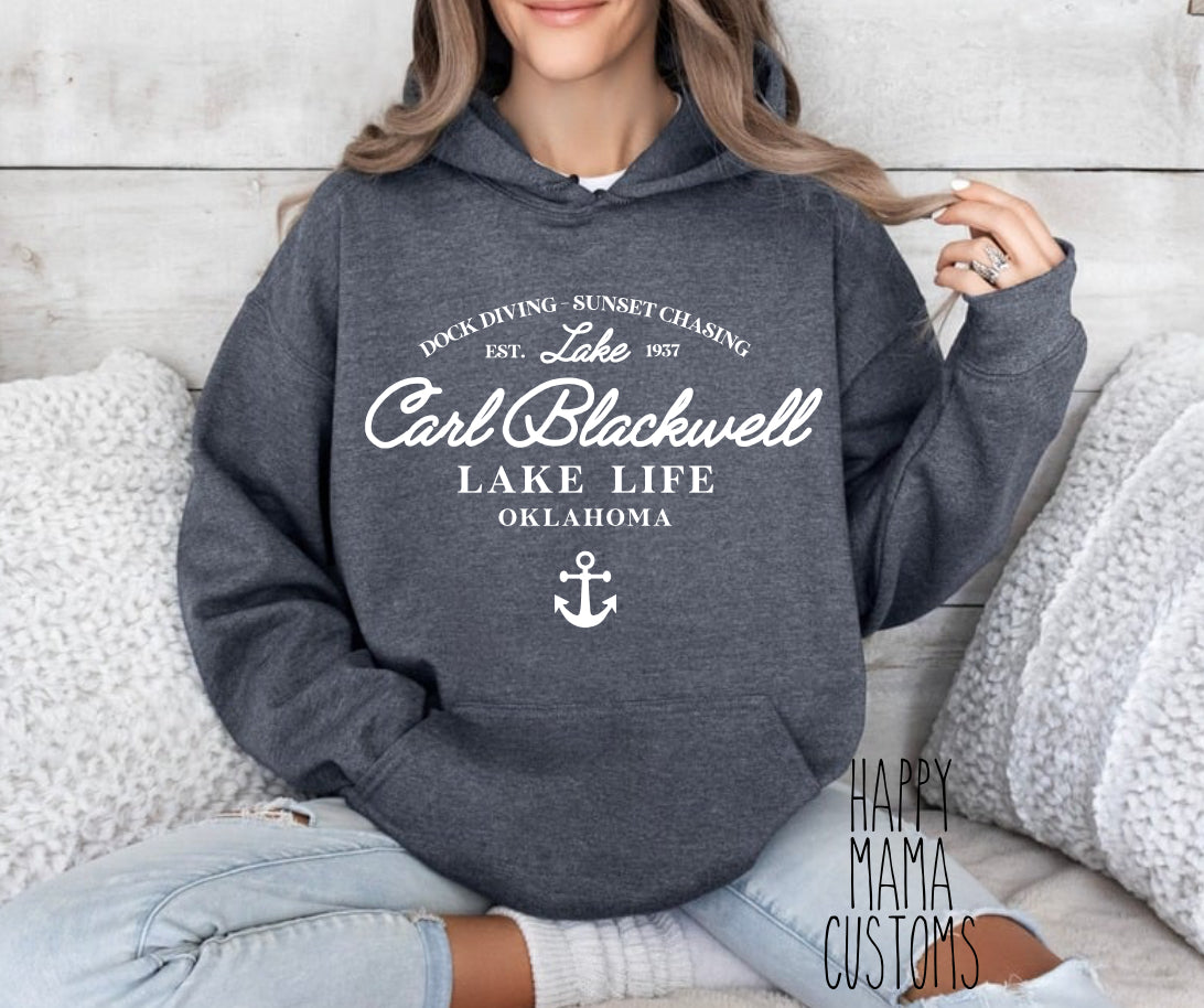 Custom lake sweatshirt
