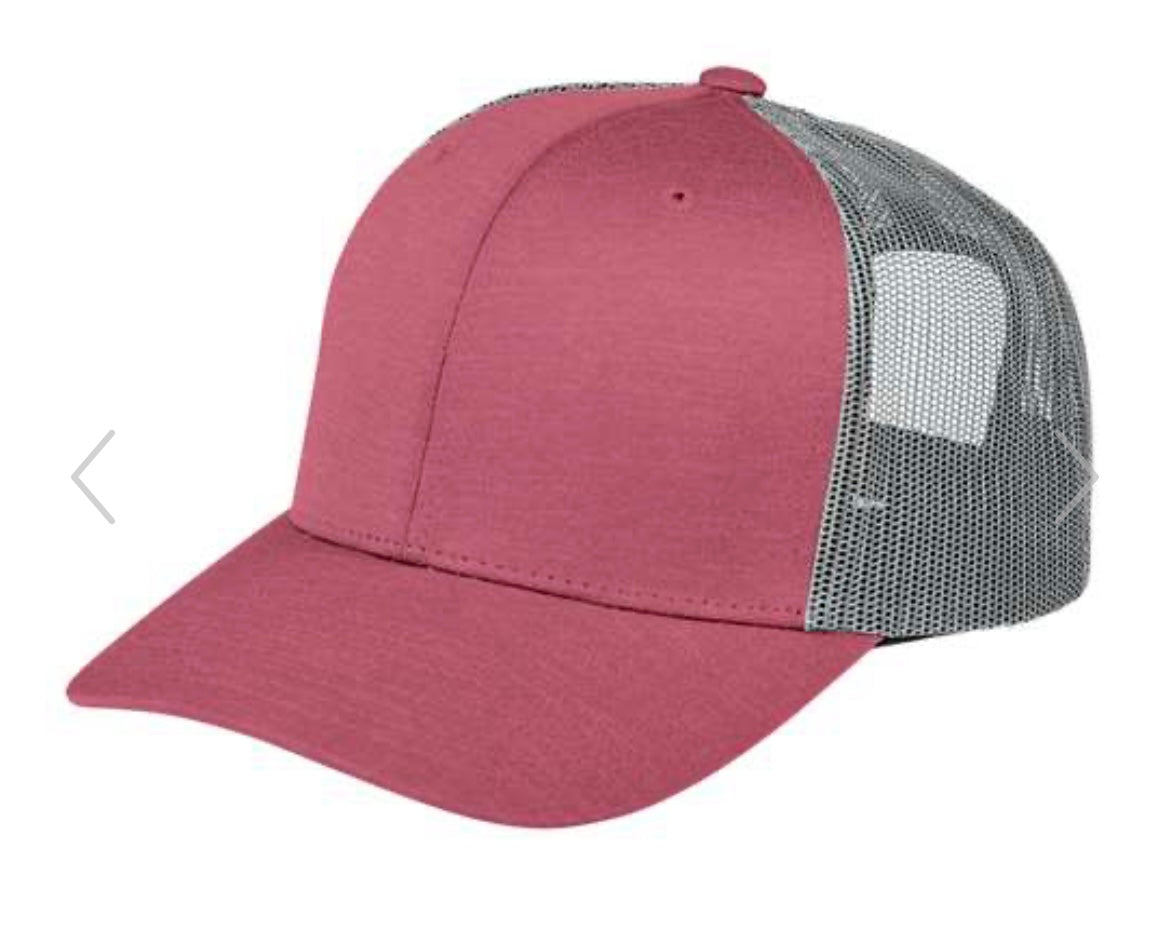 Youth hats with custom leather patch