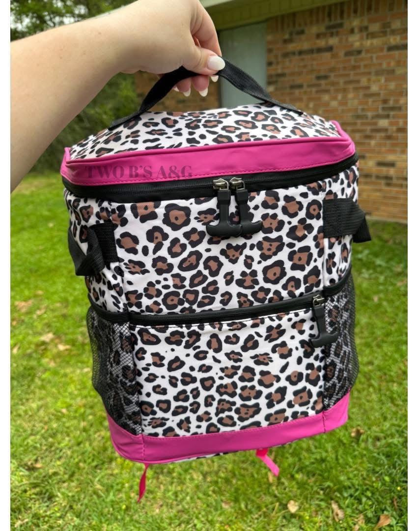 Back Pack Coolers *cheetah print black, cheetah print & cowprint*