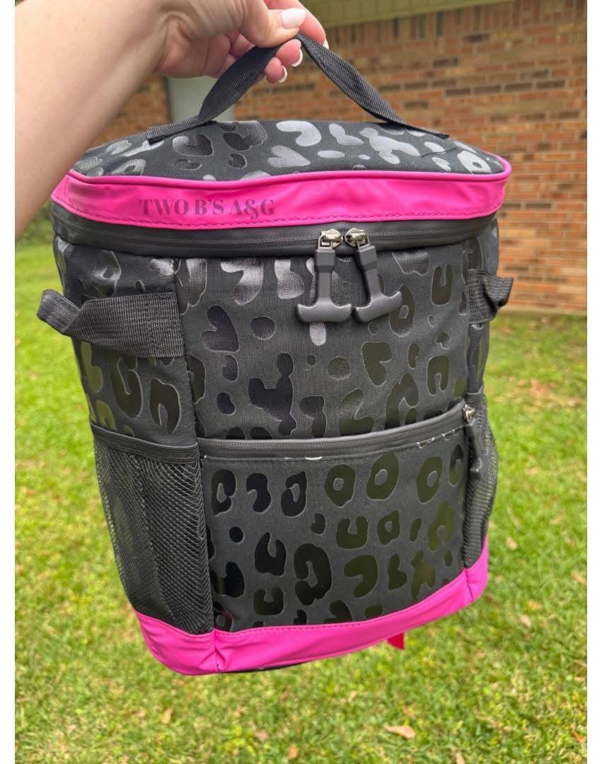 Back Pack Coolers *cheetah print black, cheetah print & cowprint*