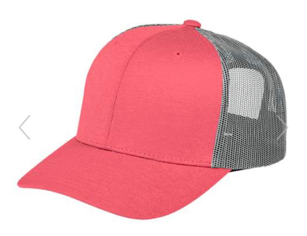 Youth hats with custom leather patch