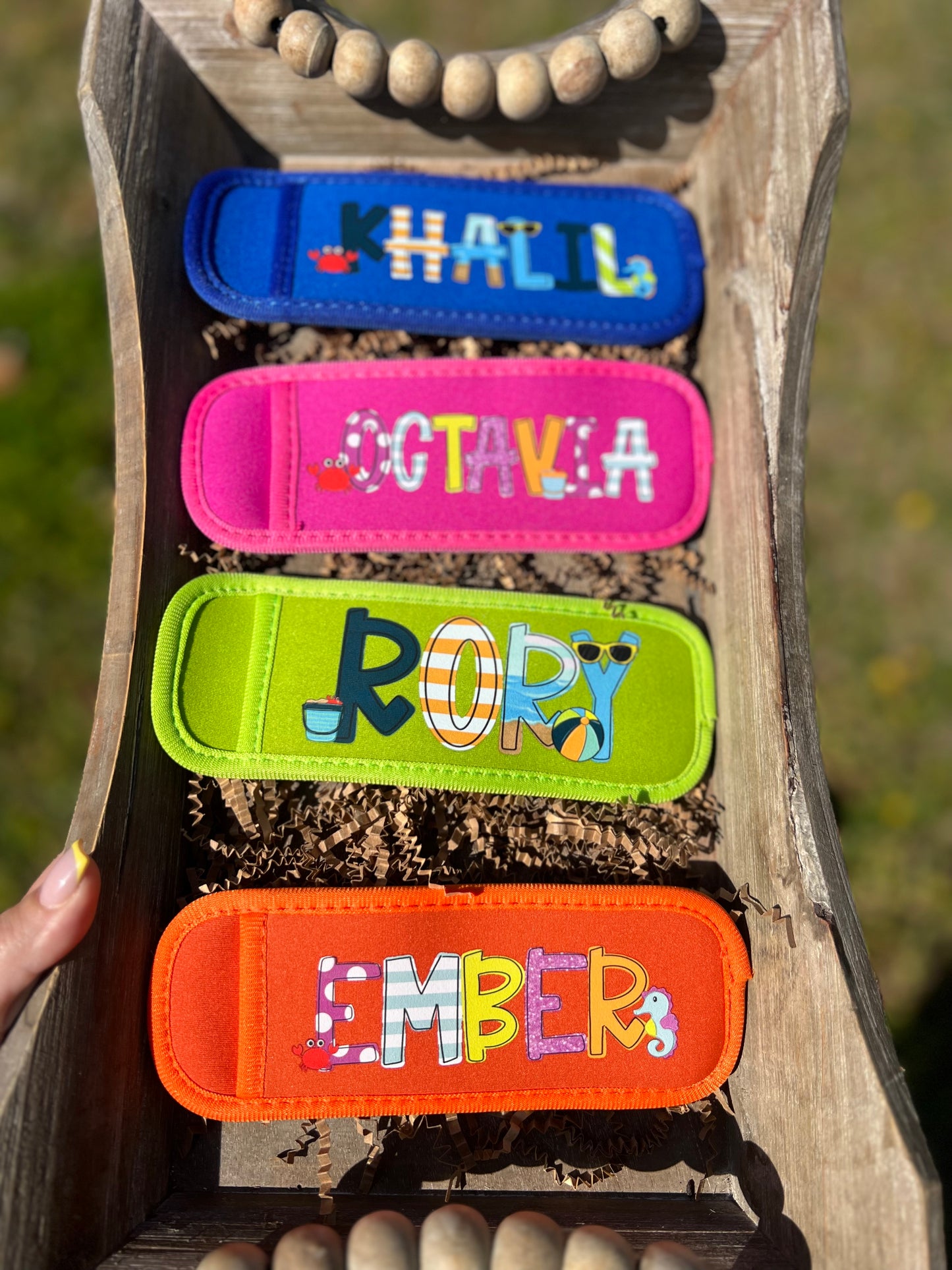 Custom popsicle koozies