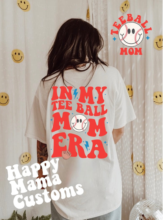 In My Tball Mom Era on ivory *in mockup*