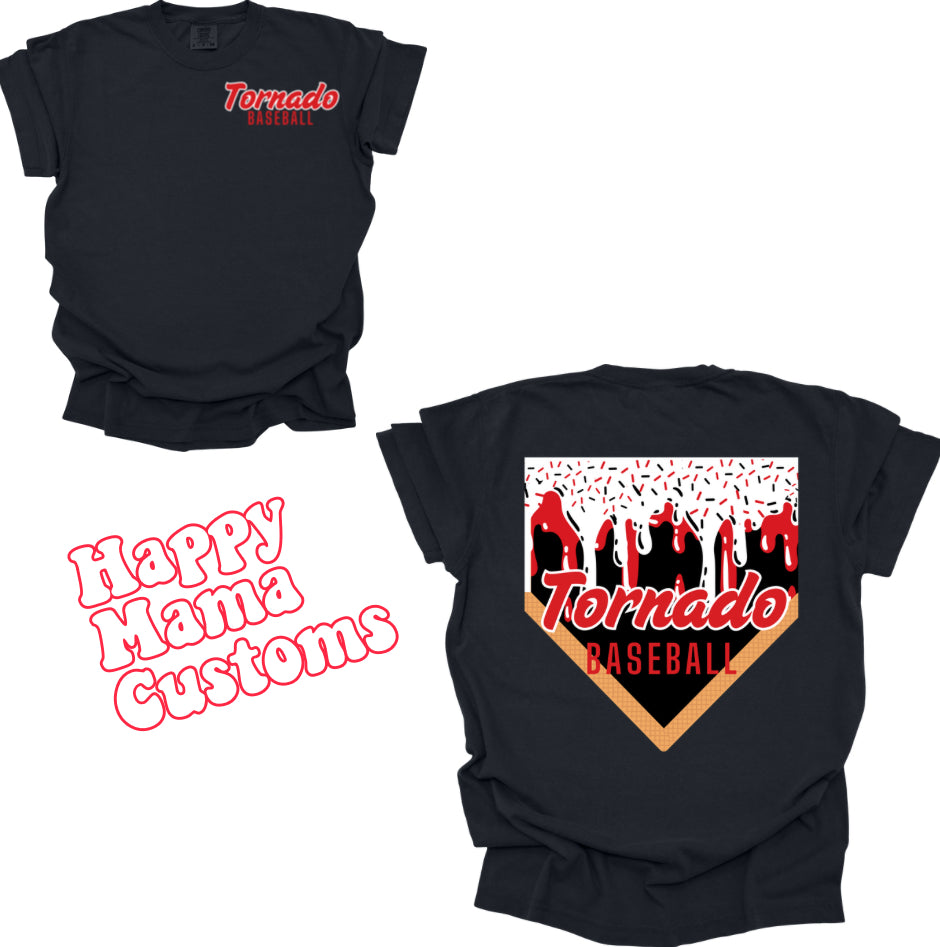Drumright Baseball Drip *Comfort Colors *