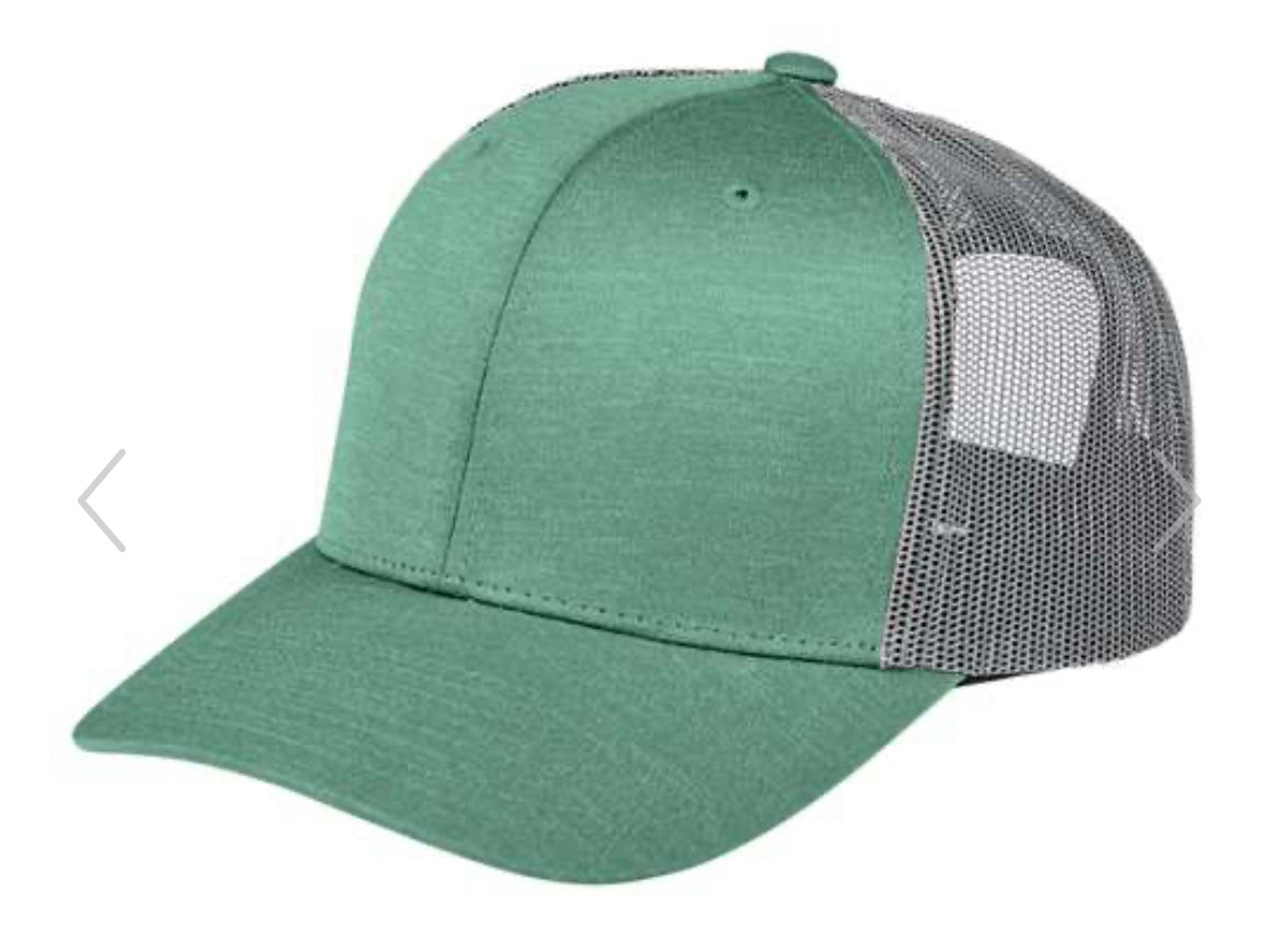 Youth hats with custom leather patch