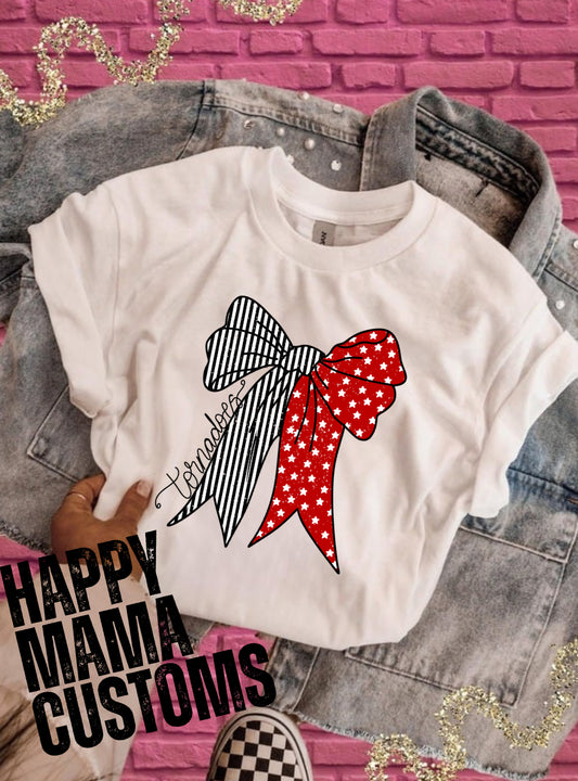 Bow tornadoes, multiple color choices