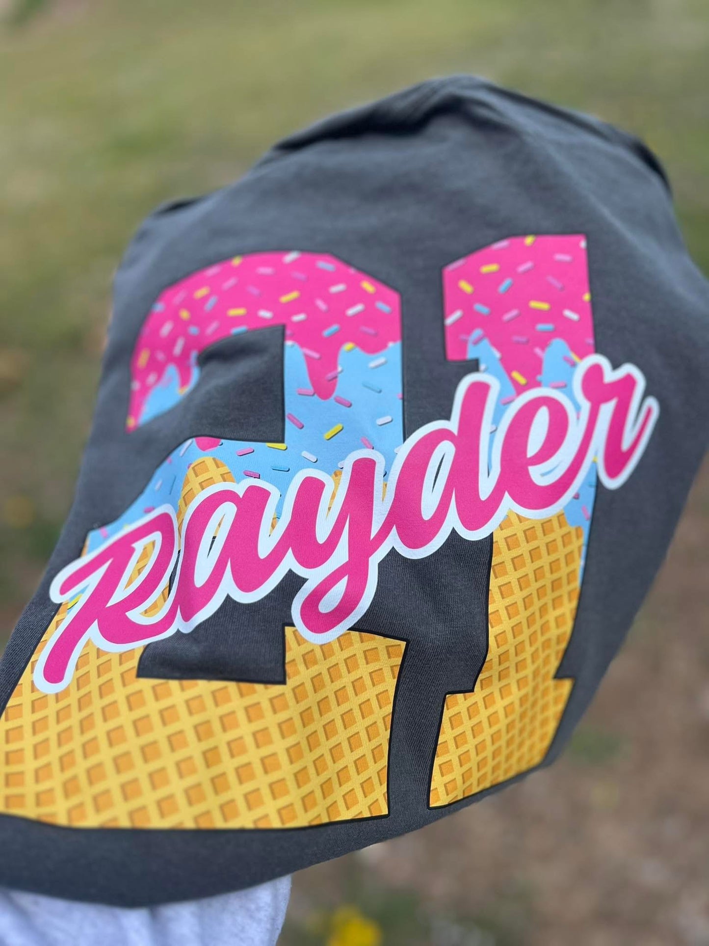 Pink mama drip baseball *Comfort Colors*