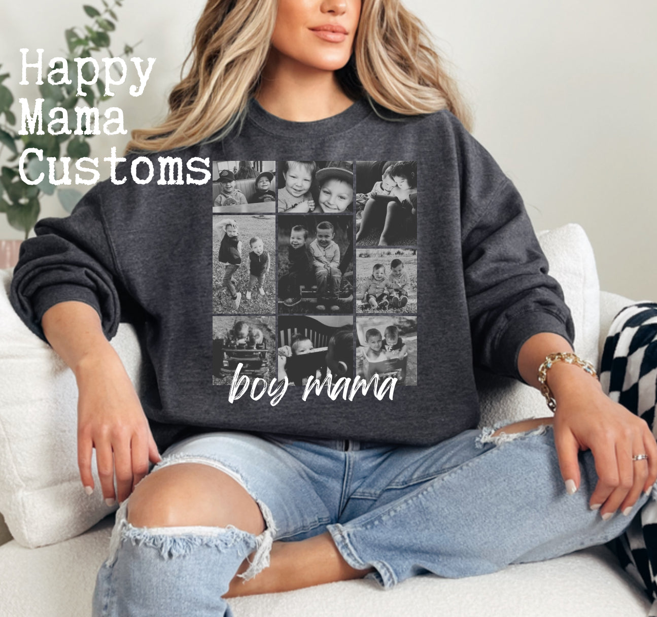 Custom photo sweatshirt