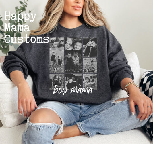 Custom photo sweatshirt